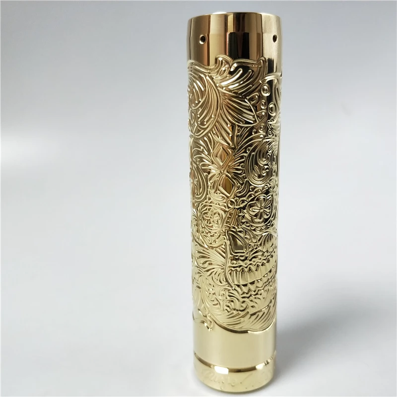 New arrival SUB TWO Sugar skull Mechanical Mod Fit 18650 20700 Mech MOD 26MM diameter 510 Connection Brass material vape pen
New arrival SUB TWO Sugar skull Mechanical Mod Fit 18650 20700 Mech MOD 26MM diameter 510 Connection Brass material vape pen