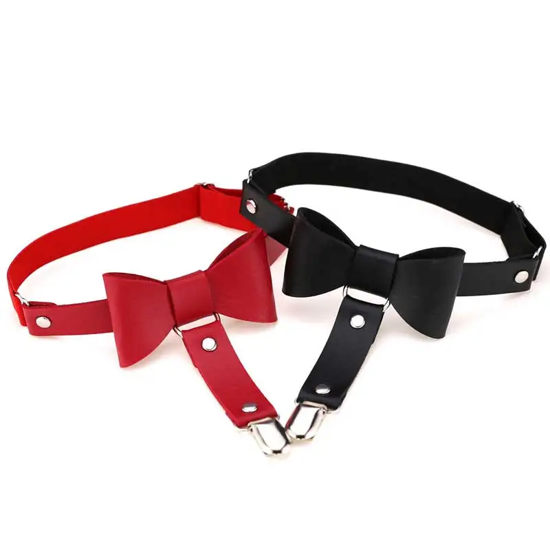 1Pc Cute Leather Bowknot Bride Garter Leg Ring Wedding Body Jewelry Punk Rock Garter Belt Body Chain Clothing Accessories
1Pc Cute Leather Bowknot Bride Garter Leg Ring Wedding Body Jewelry Punk Rock Garter Belt Body Chain Clothing Accessories