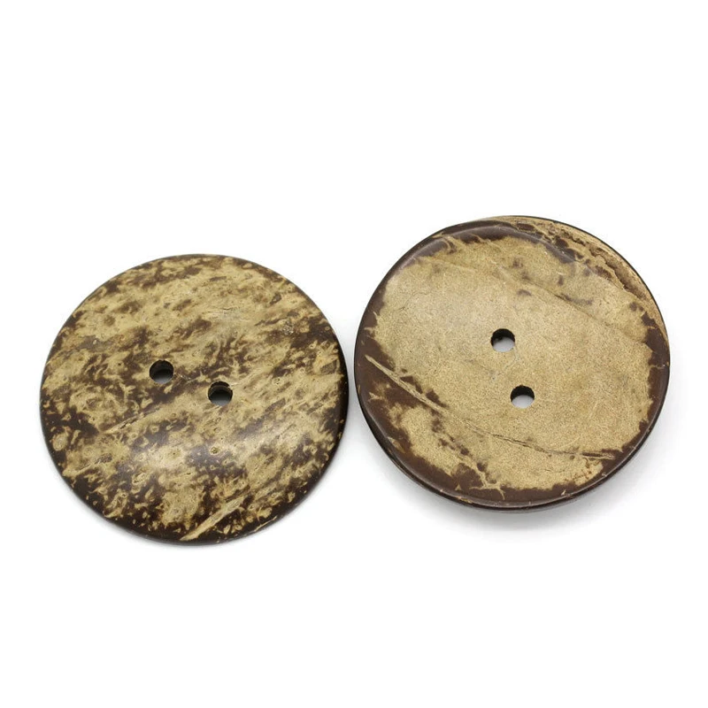 LBME 10 Pcs Coconut Shell Buttons Sewing Scrapbooking Brown Round 2 Holes 5cm Dia.
LBME 10 Pcs Coconut Shell Buttons Sewing Scrapbooking Brown Round 2 Holes 5cm Dia.