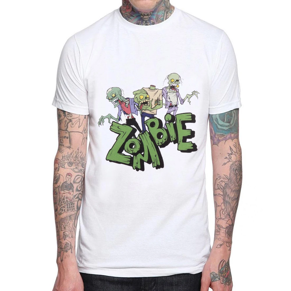 2019 Newest Mens T-shirt Funny Zombie Printed Fashion Men T shirt Short Sleeve 100% Cotton Tee Shirts Cool Man Tops Size XS-XXXL
2019 Newest Mens T-shirt Funny Zombie Printed Fashion Men T shirt Short Sleeve 100% Cotton Tee Shirts Cool Man Tops Size XS-XXXL