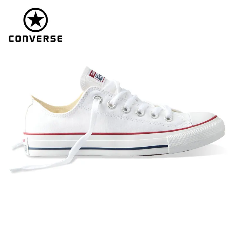 Новинка оригинальные холщовые Кроссовки Converse all star мужские и женские низкие