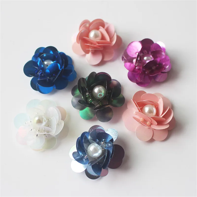 5pcs/lot Sequin Beads Flower Patch DIY Different Colors Flower Patches Sew On Dress Clothes Pearl Flower DIY Applique
5pcs/lot Sequin Beads Flower Patch DIY Different Colors Flower Patches Sew On Dress Clothes Pearl Flower DIY Applique