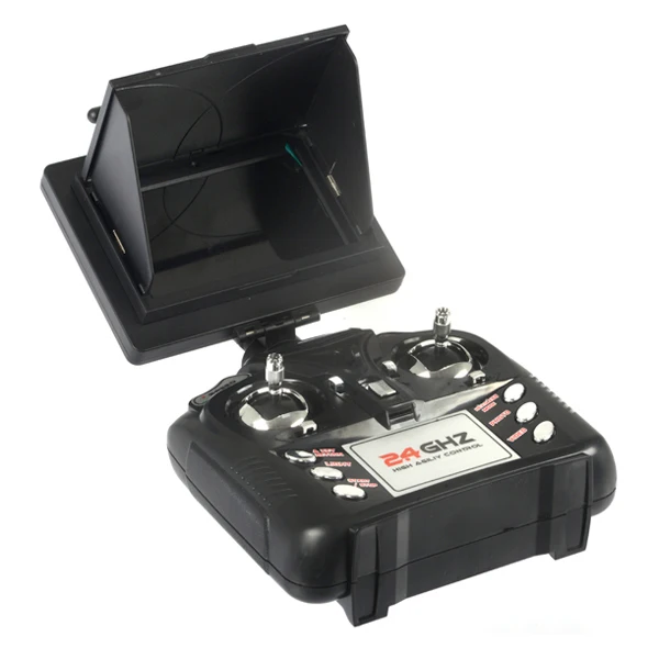 Квадрокоптер JXD 509G 2 4G 2.0мп HD камера 4 канала 6 осевой гироскоп 5 8G FPV ЖК монитор 30C Lipo