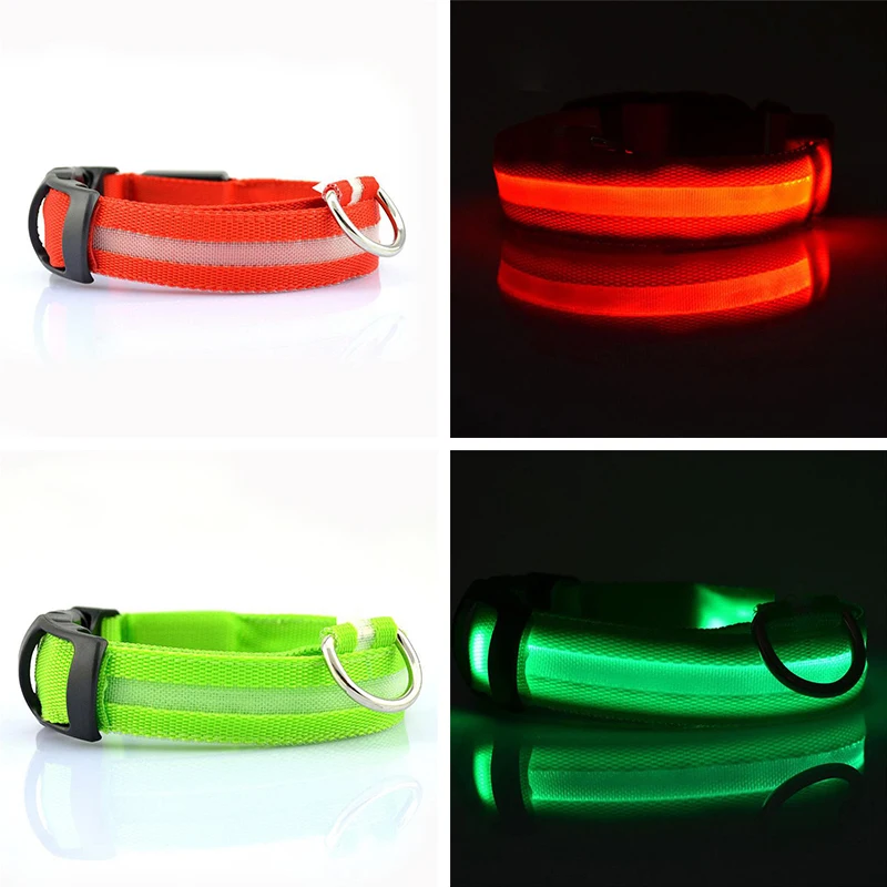 USB Rechargeable LED Dog Pet Collar Flashing Luminous Safety Light Up Nylon Dog Collar Pet Accessories for Dogs LED Collars CA
USB Rechargeable LED Dog Pet Collar Flashing Luminous Safety Light Up Nylon Dog Collar Pet Accessories for Dogs LED Collars CA