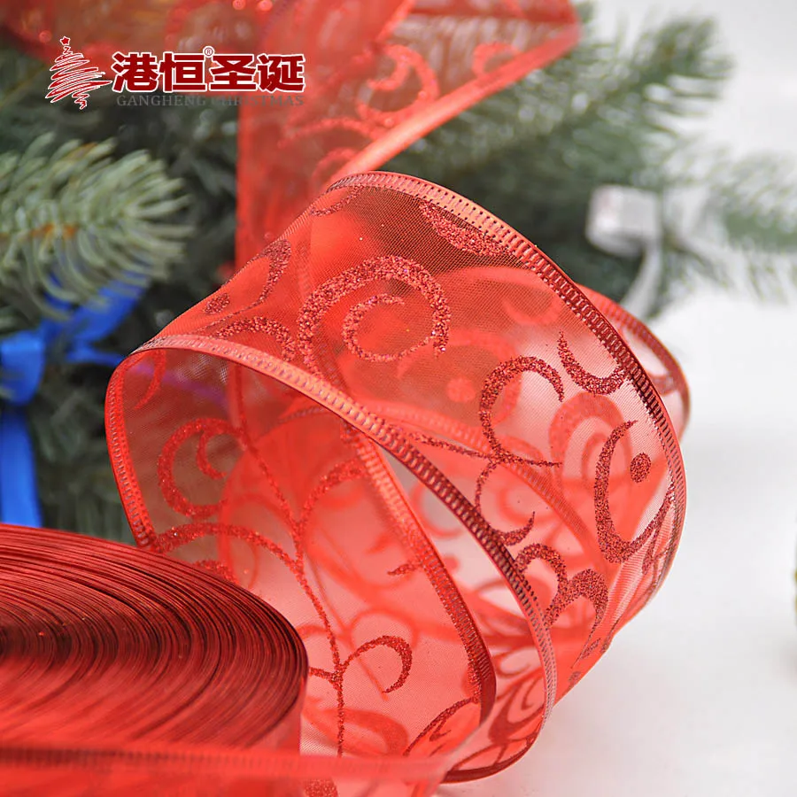 Рождество орнамент 200 см * 6.3 Лук лотоса узор ленты SD 24|ribbon pattern|ribbon ribbonribbon christmas |
