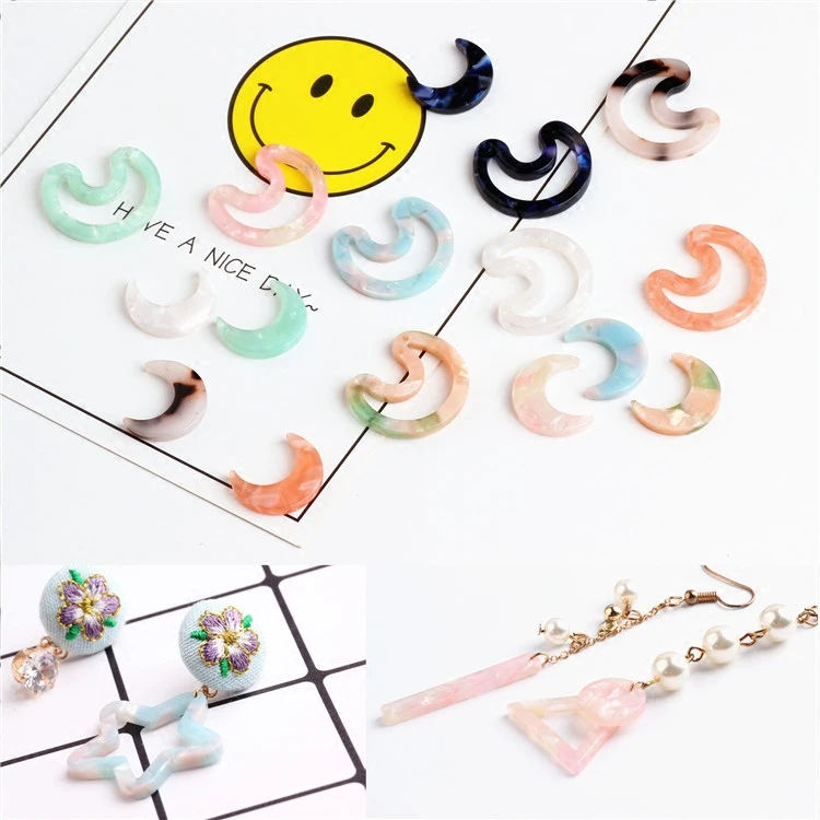 DIY earrings, pendants, jewelry, materials, accessories, South Korea imports, acetic acid, fresh powder, green moon film
DIY earrings, pendants, jewelry, materials, accessories, South Korea imports, acetic acid, fresh powder, green moon film