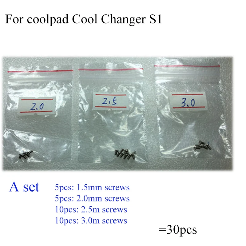 30PCS/set For coolpad Cool Changer S1 S 1 C105 C105-6 Screw nail tack on the Motherboard mainBoard repair parts for Cool S1
30PCS/set For coolpad Cool Changer S1 S 1 C105 C105-6 Screw nail tack on the Motherboard mainBoard repair parts for Cool S1