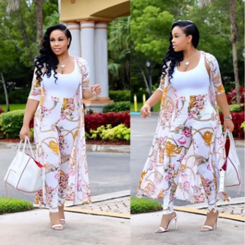 Women suit floral Print Sexy Two Piece Set Women Summer Full Sleeve Striped Maxi Open Stitch High Waist Long Trouser Outfit
Women suit floral Print Sexy Two Piece Set Women Summer Full Sleeve Striped Maxi Open Stitch High Waist Long Trouser Outfit