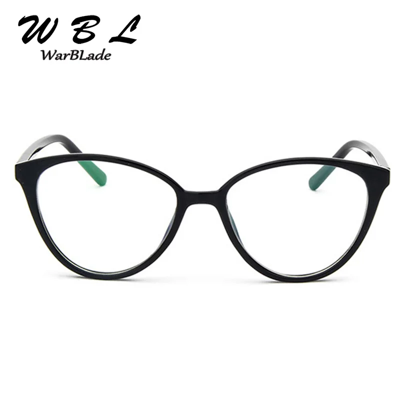 

Warblade 2018 Hot Spectacle Cat Eye Glasses Women frame clear lens Eyewear optical frames myopia Leopard eyeglasses frame New