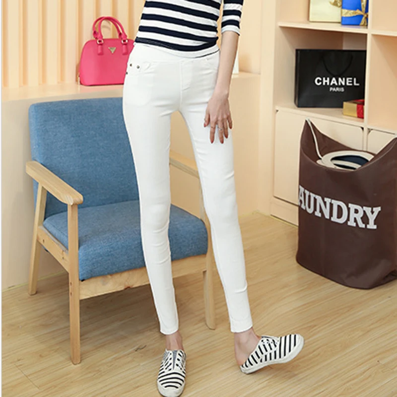 Women's Pencil Pants Plus Size Black Leggings High Waist Casual Slim Skinny Trousers 2018 Autumn Fashion Elastic Joggers Female
Women's Pencil Pants Plus Size Black Leggings High Waist Casual Slim Skinny Trousers 2018 Autumn Fashion Elastic Joggers Female