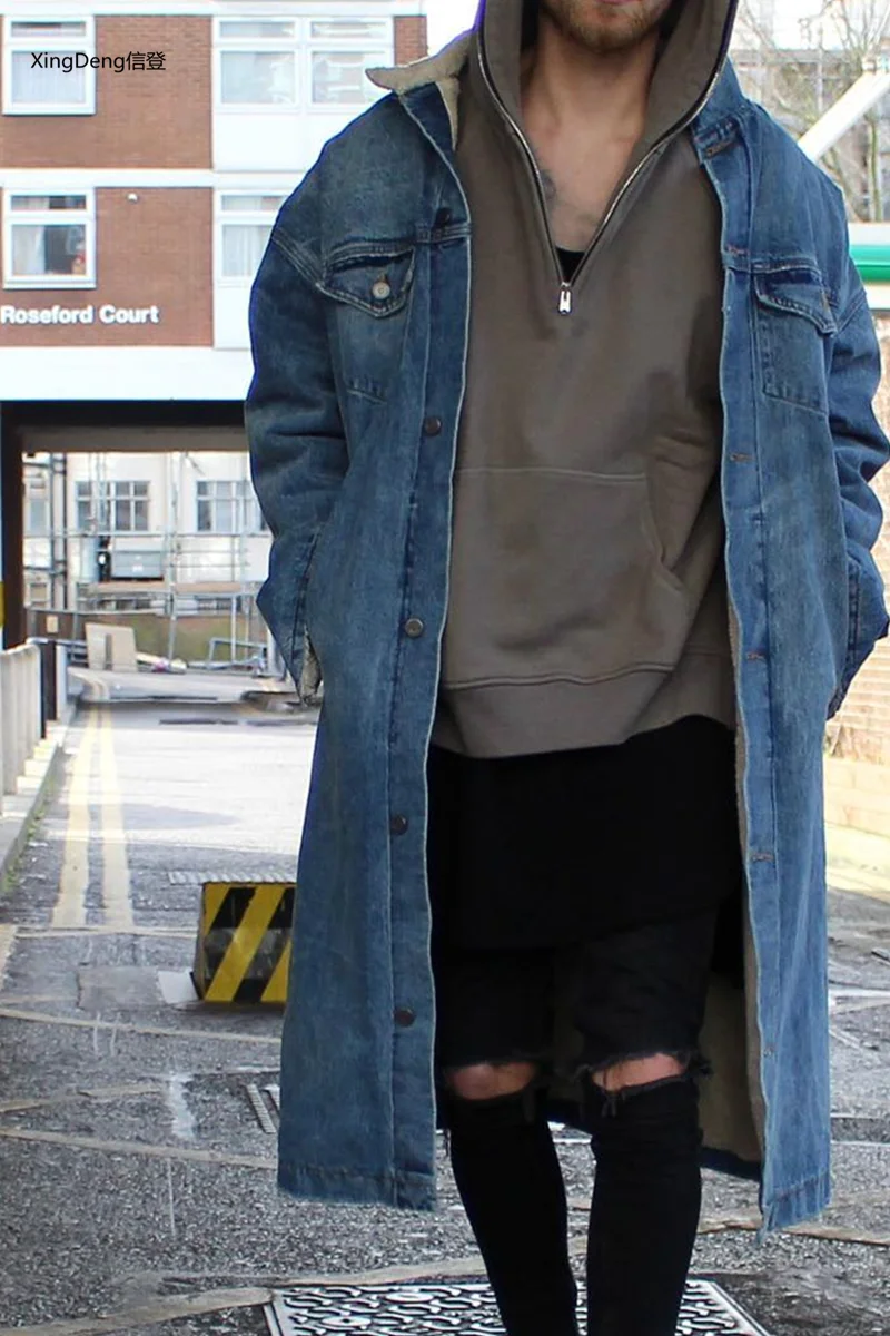 XingDeng Winter thicken warm wool men's cowboy jackets high quality casual brand top dust coat blue fleece clothes lengthen
XingDeng Winter thicken warm wool men's cowboy jackets high quality casual brand top dust coat blue fleece clothes lengthen