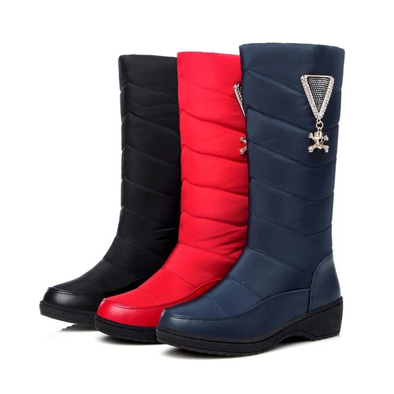 YAERNI Plus size 35-43 Warm fur snow boots for Women Mid-Calf winter boots Round Toe waterproof Boots Female Botas E673
YAERNI Plus size 35-43 Warm fur snow boots for Women Mid-Calf winter boots Round Toe waterproof Boots Female Botas E673