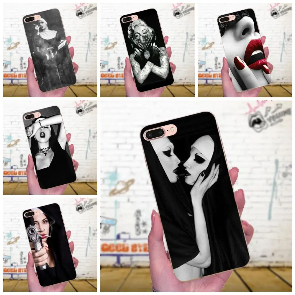 Мягкий чехол для телефона Sister Nun Sexy Girl высококлассный Galaxy J1 J2 J3 J330 J4 J5 J6 J7 J730 J8 2015 2016
