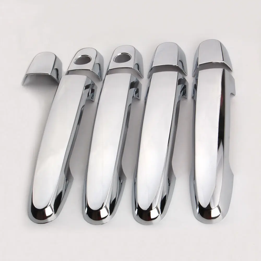 Chrome ABS Auto Car Styling Door Handle Cover Trims Decorative Sticker Fit For Toyota RAV4 Corolla Camry Prius Yaris Scion xB
Chrome ABS Auto Car Styling Door Handle Cover Trims Decorative Sticker Fit For Toyota RAV4 Corolla Camry Prius Yaris Scion xB