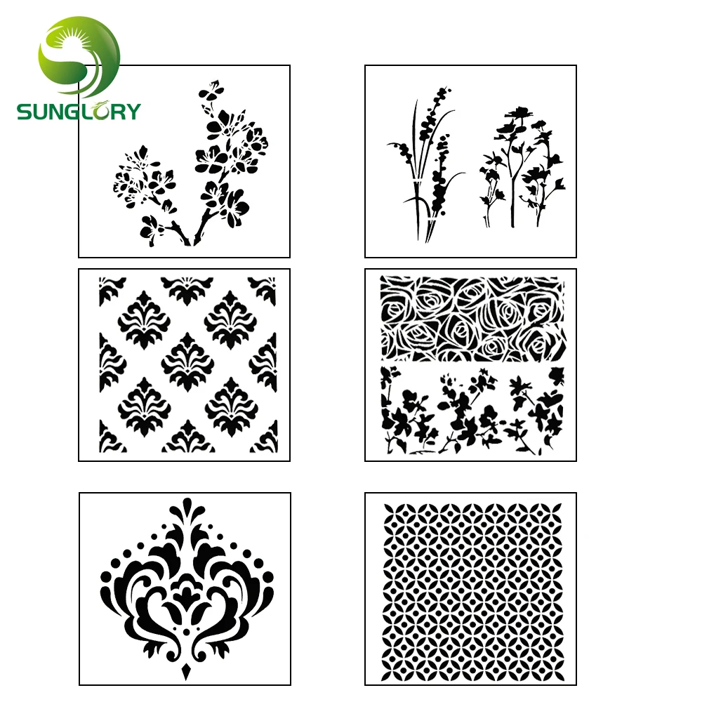 DIY 6PCS Flowers Fondant Cake Stencil Cake Template Mold Wedding Decoration Cupcake Cookie Stencils Lace Cake Mold Baking Tools
DIY 6PCS Flowers Fondant Cake Stencil Cake Template Mold Wedding Decoration Cupcake Cookie Stencils Lace Cake Mold Baking Tools