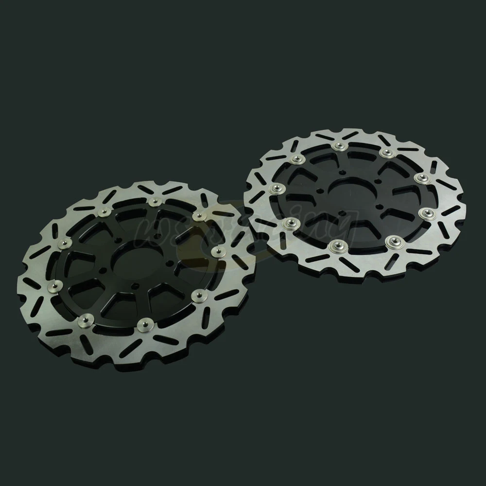 310MM Motorcycle Front Wavy Floating Brake Disc Rotor For KAWASAKI KLV1000 04-07 SUZUKI DL650 04-06 DL1000 02-10 SVS1000 SV1000
310MM Motorcycle Front Wavy Floating Brake Disc Rotor For KAWASAKI KLV1000 04-07 SUZUKI DL650 04-06 DL1000 02-10 SVS1000 SV1000