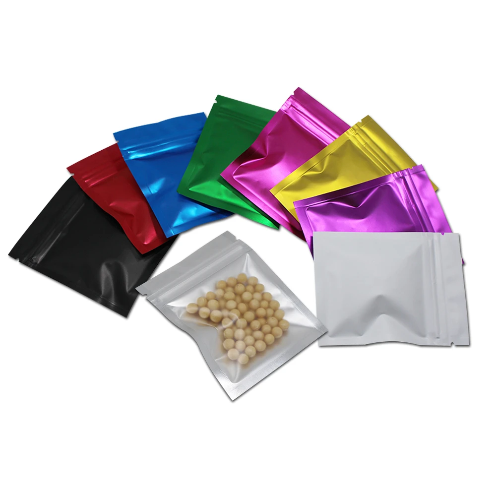 Wholesale 2000Pcs/lot Colorful Clear Aluminum Foil Zip Lock Packaging Bag Resealable Zipper Mylar Beans Tea Storage Package Bag
Wholesale 2000Pcs/lot Colorful Clear Aluminum Foil Zip Lock Packaging Bag Resealable Zipper Mylar Beans Tea Storage Package Bag