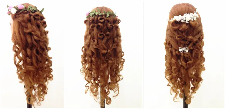 Training Head Brown Hair Hairdressing Doll Heads Good Female Mannequin Head With Human Hair 80%
Training Head Brown Hair Hairdressing Doll Heads Good Female Mannequin Head With Human Hair 80%