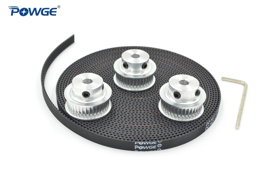 POWGE 3pcs 30 teeth GT2 Timing Pulley Bore 5mm 6.35mm 8mm + 5Meters width 9mm GT2 open Synchronous Belt 2GT pulley 30T 30Teeth
POWGE 3pcs 30 teeth GT2 Timing Pulley Bore 5mm 6.35mm 8mm + 5Meters width 9mm GT2 open Synchronous Belt 2GT pulley 30T 30Teeth