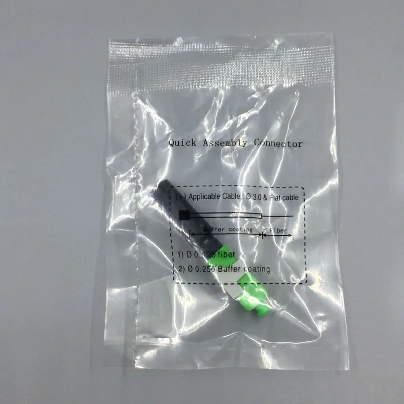SC APC Optic Fiber Quick Connector Cold FTTH SC Single Mode APC Optic Fiber Fast SC Connector
SC APC Optic Fiber Quick Connector Cold FTTH SC Single Mode APC Optic Fiber Fast SC Connector