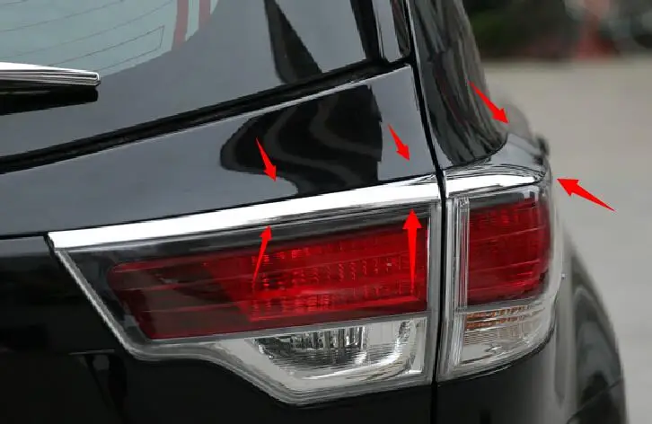 Lapetus Chrome Rear Tail Lamp Lights Eyebrow Strip Decoration Frame Cover Trims 4 Pcs / Set Fit For Toyota Highlander 2015 2016
Lapetus Chrome Rear Tail Lamp Lights Eyebrow Strip Decoration Frame Cover Trims 4 Pcs / Set Fit For Toyota Highlander 2015 2016