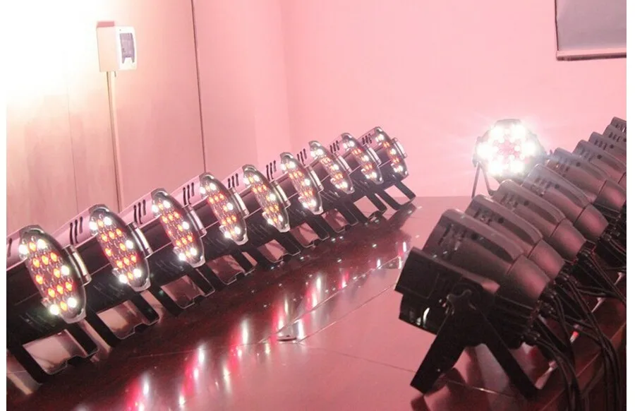 Светодиодный прожектор Par 54X 3W светодиодный RGB/дискотечное сценическое
