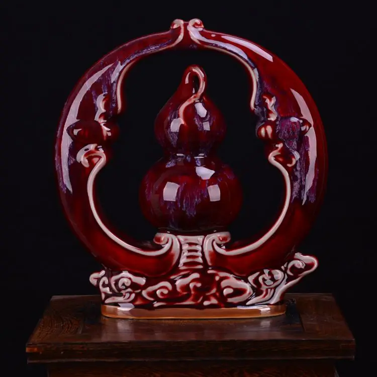 Jingdezhen ceramics Lang Hong open ваза-тыква современное модное украшение Декор для комнаты
Jingdezhen ceramics Lang Hong open ваза-тыква современное модное украшение Декор для комнаты