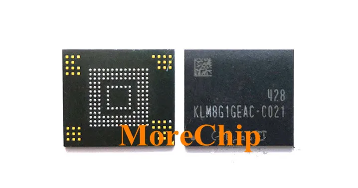 KLM8G1GEAC C021 eMMC NAND флэш память BGA IC чип 2 шт./лот|Платы для мобильных телефонов| |