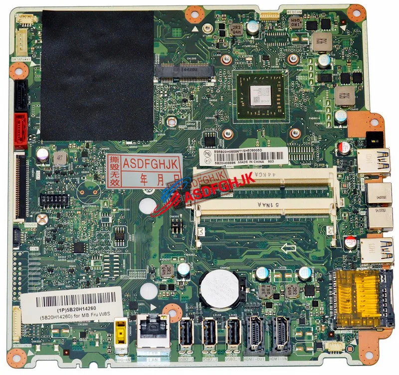 Оригинальная материнская плата для Lenovo C40-05 21 5 "AIO с диагональю 1 8 ГГц процессор