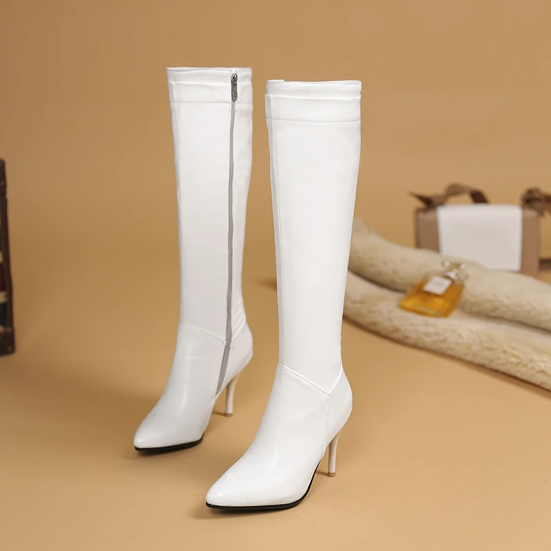 LVABC Hot Quality Womens The Knee-High Boots 2018 winter Comfortable High Boots High heel Knee Women Boots Plus size 34-45
LVABC Hot Quality Womens The Knee-High Boots 2018 winter Comfortable High Boots High heel Knee Women Boots Plus size 34-45