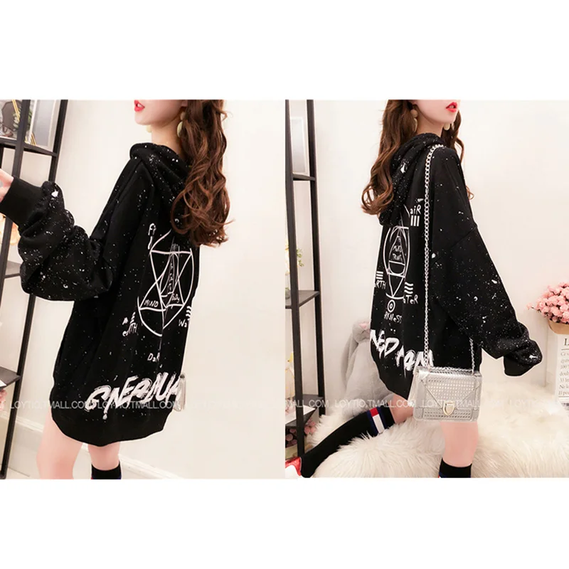 2020 spring autumn women new large size loose Medium length long-sleeved hooded hoodie fashion wild pullover hoodie ladies
2020 spring autumn women new large size loose Medium length long-sleeved hooded hoodie fashion wild pullover hoodie ladies