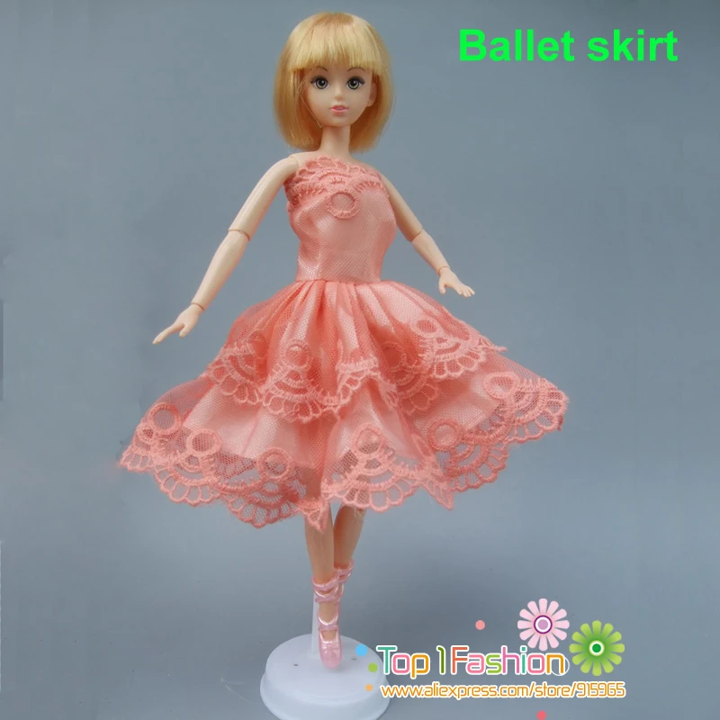 1 piece Tutu Ballet Skirt dress For Barbie Doll short Mini Dress Birthday Gift for baby girl
1 piece Tutu Ballet Skirt dress For Barbie Doll short Mini Dress Birthday Gift for baby girl