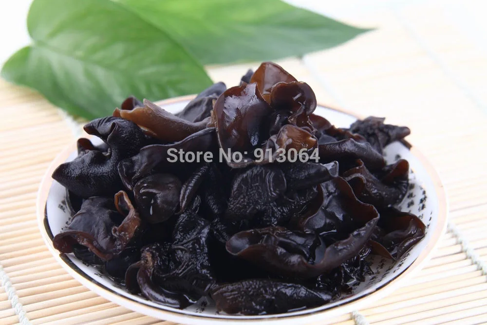 Фото 0 5 кг натуральный еда дикий черный грибы Фунгус от Фуцзянь Tulou съедобные дерево
