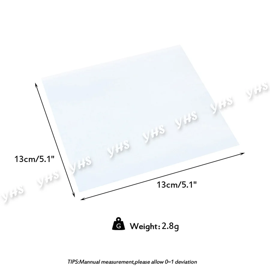 13x13cm non-stick PTFE Mat Non Stick Mats PTFE Frying Pan Liner Sheet Cooking Wok Sheet Pad Kitchen Thermostability
13x13cm non-stick PTFE Mat Non Stick Mats PTFE Frying Pan Liner Sheet Cooking Wok Sheet Pad Kitchen Thermostability