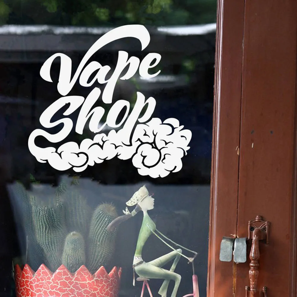 Vape Shop Wall Stickers Quotes Contracted Art Wall Decals Wall Vinyl Decor Windows Smog Pattern Self Adhesive Removable B280
Vape Shop Wall Stickers Quotes Contracted Art Wall Decals Wall Vinyl Decor Windows Smog Pattern Self Adhesive Removable B280