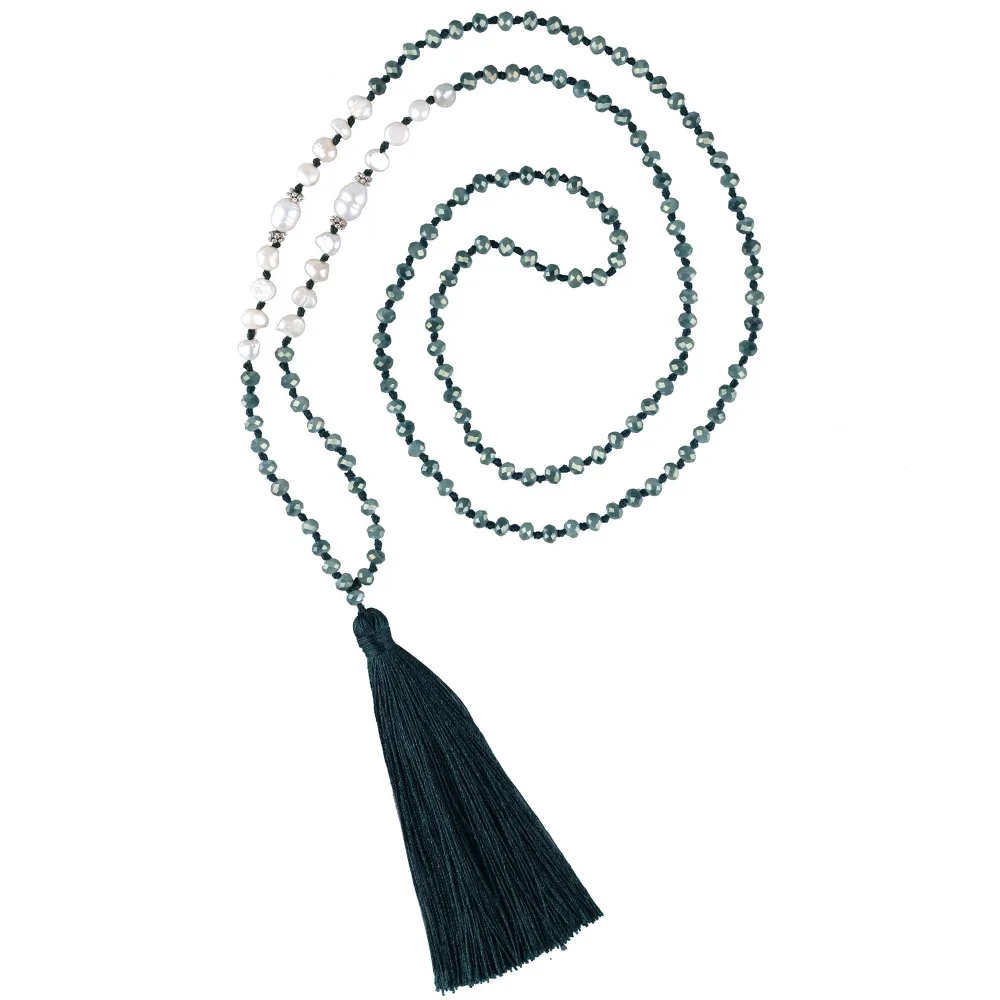 KELITCH Pearls Crystal Beaded Necklace Handmade Long Tassels Pendants New Charm Chains Jewelry Anime Accessories Choker Neck
KELITCH Pearls Crystal Beaded Necklace Handmade Long Tassels Pendants New Charm Chains Jewelry Anime Accessories Choker Neck