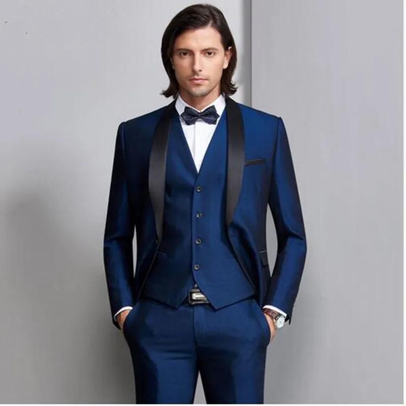 Burgundy Men Wedding Suit Three Piece Slim Fit Groomsmen Tuxedo Wedding Suits for Men Custom Made (Jacket+pant+vest)
Burgundy Men Wedding Suit Three Piece Slim Fit Groomsmen Tuxedo Wedding Suits for Men Custom Made (Jacket+pant+vest)