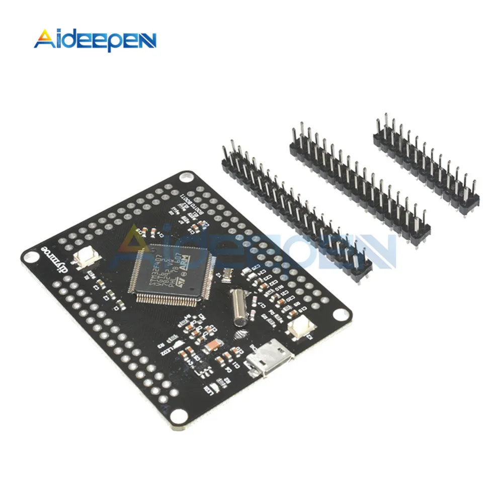 Детская плата STM32F407VGT6 ARM 32 бит MCU Core макетная SPI I2C IIC UART детский модуль