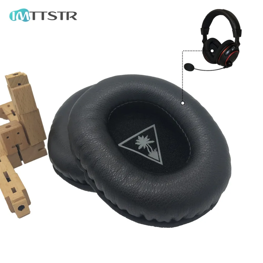 IMTTSTR 1 Pair of Ear Pads earpads earmuff cover Cushion Replacement Cups for Turtle Beach Ear Force PX5 Earphones Sleeve
IMTTSTR 1 Pair of Ear Pads earpads earmuff cover Cushion Replacement Cups for Turtle Beach Ear Force PX5 Earphones Sleeve