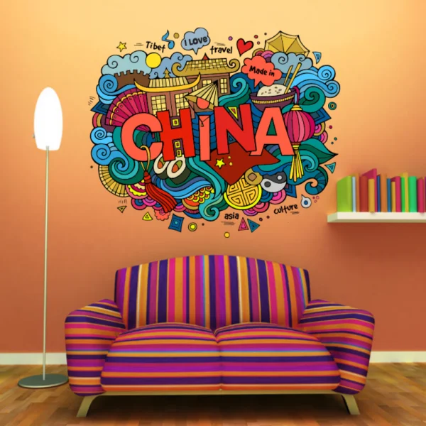 I Love China Illustration Fashion Wedding Decor Vinyl Waterproof Wall Sticker Bedroom Wallpaper Wall Decal Baby Rooms Decor
I Love China Illustration Fashion Wedding Decor Vinyl Waterproof Wall Sticker Bedroom Wallpaper Wall Decal Baby Rooms Decor