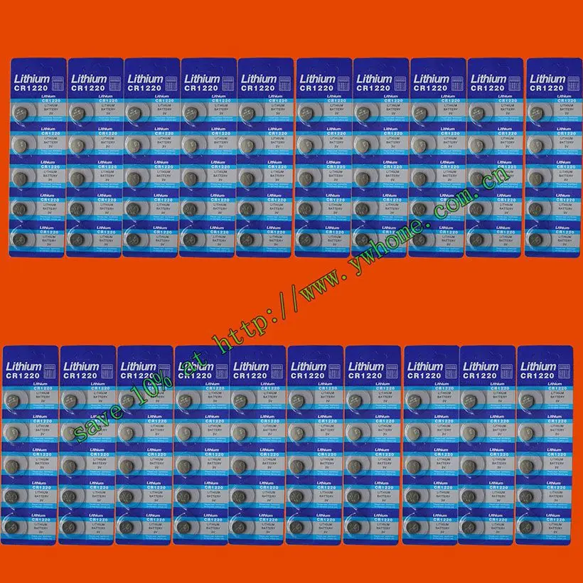 100 шт. литиевые аккумуляторы 3 в SUNMAX CR1220|cr1220 lithium battery|lithium battery 3vbattery 3v |