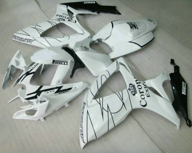 Nn-White Black Fairing For GSXR600 750 06-07 GSXR 750 06 07 GSXR 600 R750 K6 2006-2007 2006 2007 for Suzuki
Nn-White Black Fairing For GSXR600 750 06-07 GSXR 750 06 07 GSXR 600 R750 K6 2006-2007 2006 2007 for Suzuki