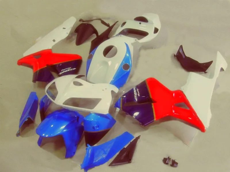 For hd CBR600RR F5 2005 2006 Parts CBR 600 RR F5 05 06 Blue Red White Motorcycle Fairing Set (Injection molding)
For hd CBR600RR F5 2005 2006 Parts CBR 600 RR F5 05 06 Blue Red White Motorcycle Fairing Set (Injection molding)