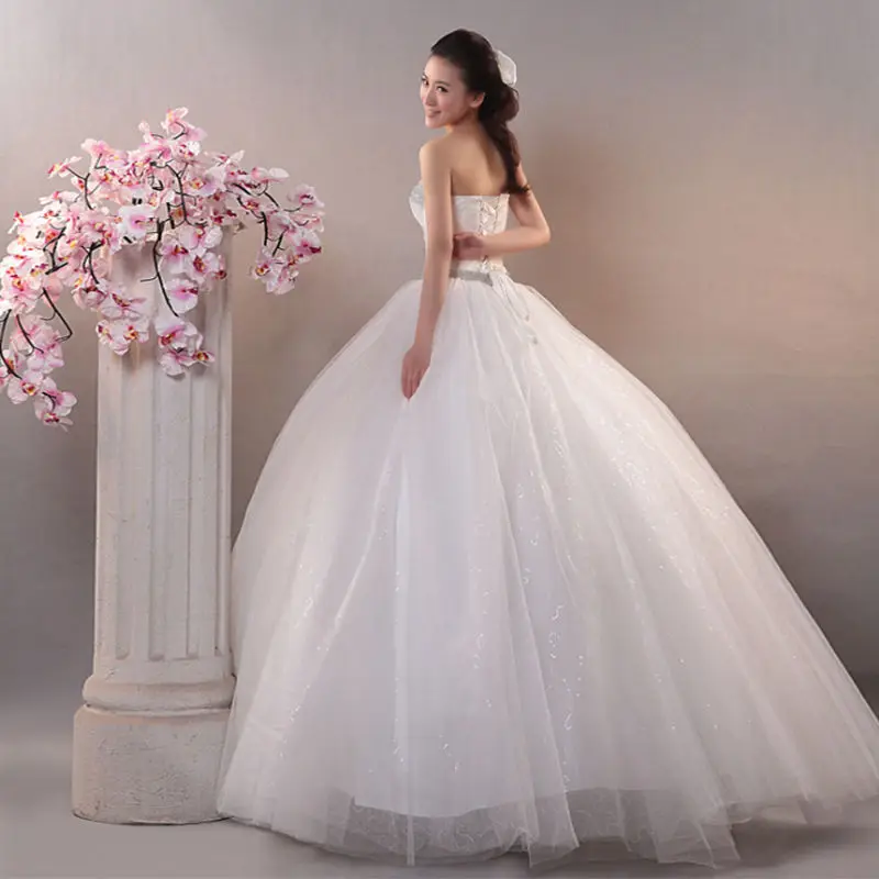 Wedding Fashion Backless Mesh Strapless Dress Sexy Women Sleeveless Ball Gown Elegant Simple Bohemian Party Dresses Wholesale
Wedding Fashion Backless Mesh Strapless Dress Sexy Women Sleeveless Ball Gown Elegant Simple Bohemian Party Dresses Wholesale