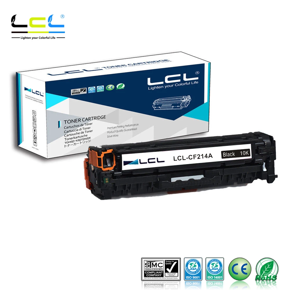 Картридж с тонером LCL 14A CF214A, 10000 страниц (1 упаковка, черный), совместим с HP LaserJet Enterprise M725 M712dn M712xh
Картридж с тонером LCL 14A CF214A, 10000 страниц (1 упаковка, черный), совместим с HP LaserJet Enterprise M725 M712dn M712xh
