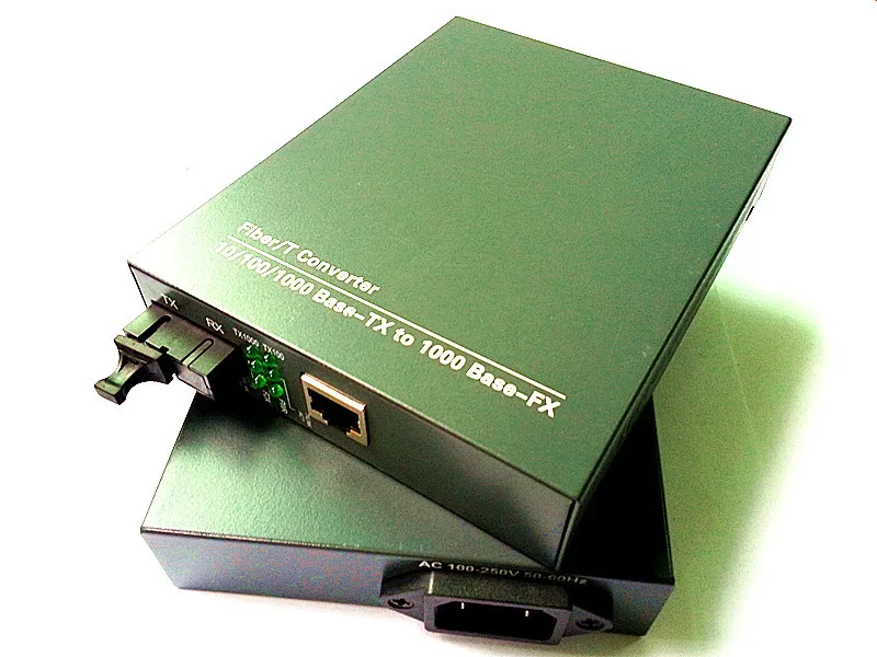 Gigabit Single-mode single-fiber fiber media converter optical transceiver RJ-45 1000M Ethernet Telecom Grade 1 pair 1 Channel
Gigabit Single-mode single-fiber fiber media converter optical transceiver RJ-45 1000M Ethernet Telecom Grade 1 pair 1 Channel
