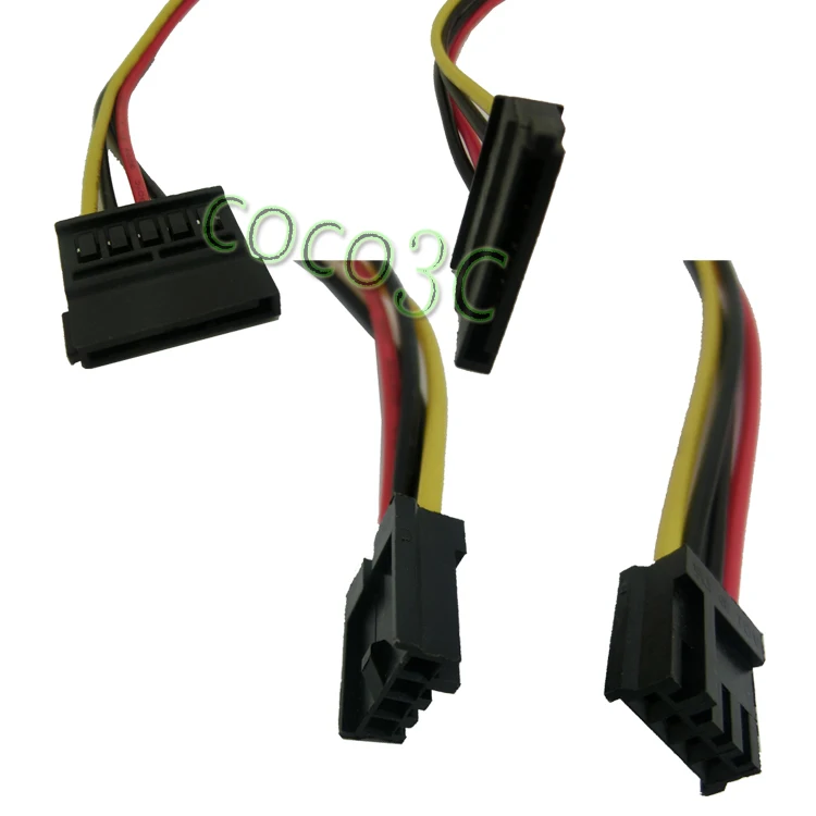 Free shipping 50pcs 4 Pin Floppy Drive CD-COM Power supply Male To 15 pin SATA Female Power adapter Cable
Free shipping 50pcs 4 Pin Floppy Drive CD-COM Power supply Male To 15 pin SATA Female Power adapter Cable