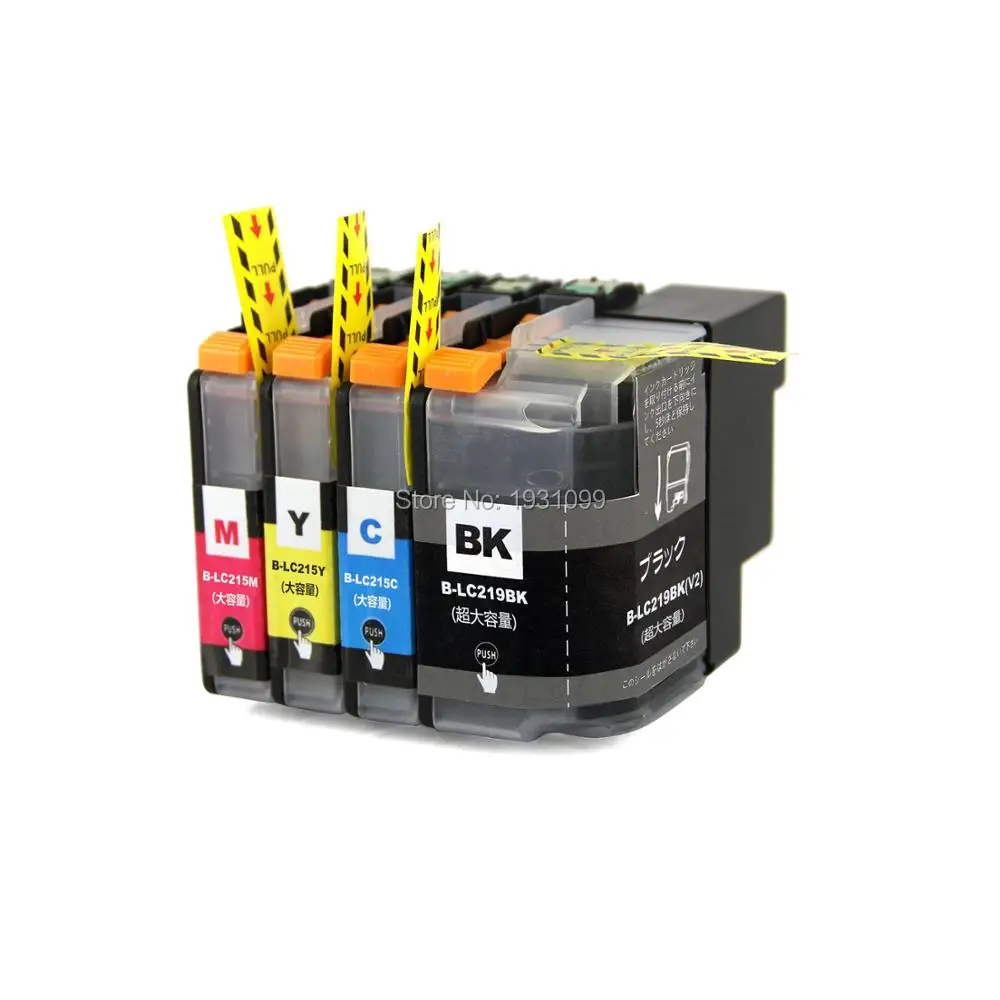 YOTAT 1 комплект для Brother LC219 LC215 чернильный картридж LC 219 215 для brother DCP-J4220N-B/W MFC-J4720N J5720CDW J5820DW
YOTAT 1 комплект для Brother LC219 LC215 чернильный картридж LC 219 215 для brother DCP-J4220N-B/W MFC-J4720N J5720CDW J5820DW