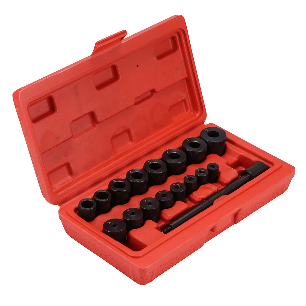 17pc Multifunctional Universal Clutch Alignment Tool Kit Hand Bearing Transmission Tool Clutch Adjustment Tool
17pc Multifunctional Universal Clutch Alignment Tool Kit Hand Bearing Transmission Tool Clutch Adjustment Tool