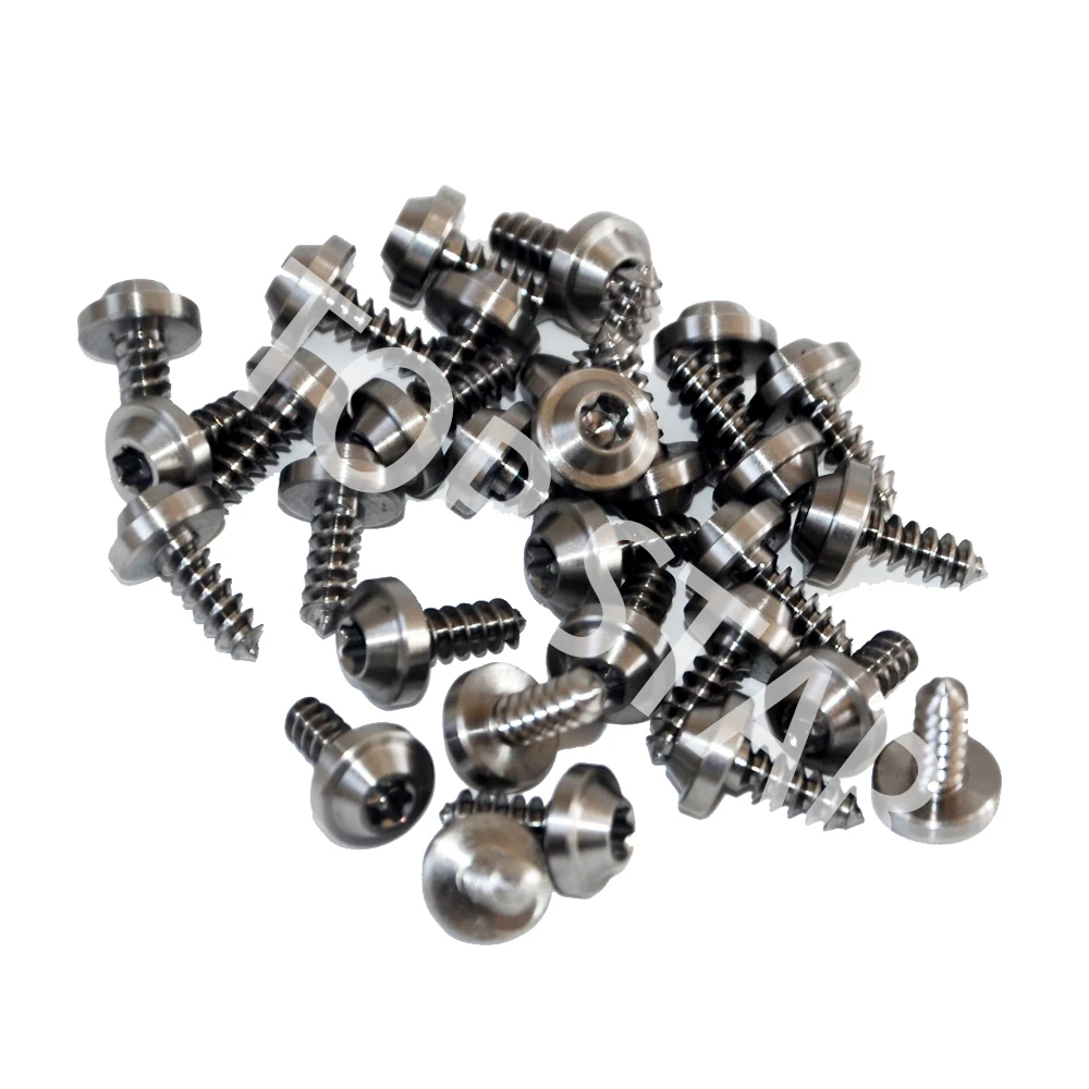 10 PCS Self Tapping Screws M5 X 17mm 20 GR5 Titanium Flange Self Tapping Screw Button Head Motorcycle
10 PCS Self Tapping Screws M5 X 17mm 20 GR5 Titanium Flange Self Tapping Screw Button Head Motorcycle
